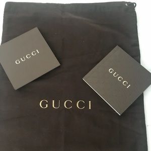 GUCCI DUST BAG! 💕💼